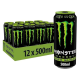 Monster zero sugar green boîte 50cl (logo vert)