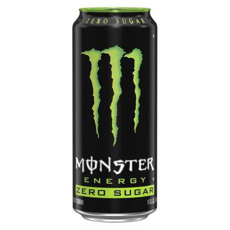 Monster zero sugar green boîte 50cl (logo vert)