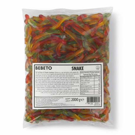 Serpents lisses vrac Halal bebeto (snake)