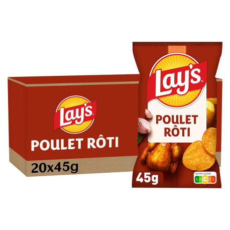 Chips Poulet Lay's 45g