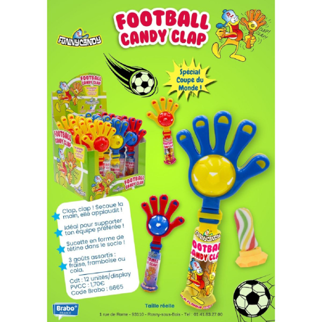 Football Candy Clap Funny Candy