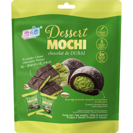 Mochi Dessert chocolat de Dubai 120g - yuki & love