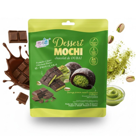 Mochi Dessert chocolat de Dubai 120g - yuki & love