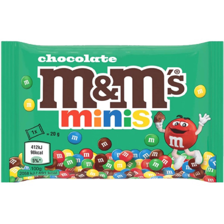 ~M&M's minis sachets 20g