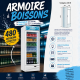 Armoire réfrigérée FRANCE CONFISERIE ... "l'Instant Boisson !"