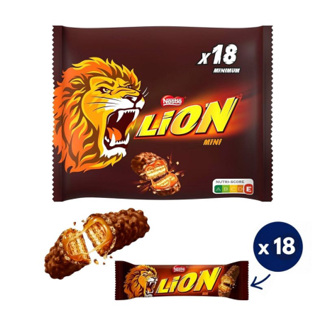Lion mini sachet 350g