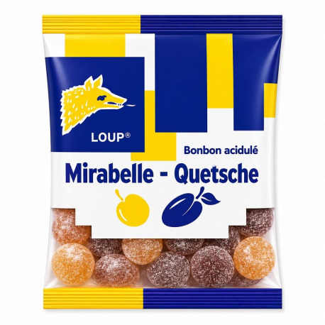 Gomme Mirabelle Quetsche sachet de 100g