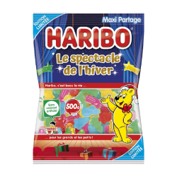 Haribo 500g Noël Le Spectacle de l'hiver