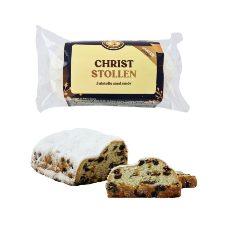 PRECOMMANDE Christ Stollen aux fruits 200g pur beurre