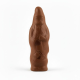 Pères Noël chocolat s/alu 100g 21,7cm