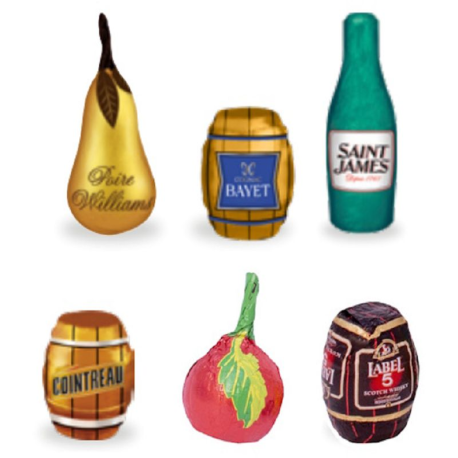 PRECOMMANDE Sachet Prestige Liqueur assorties 200g Abtey