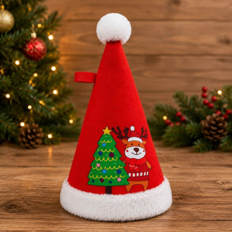 PRECOMMANDE Pochon conique décor Noël 15 confiseries