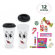 PRECOMMANDE Sachet Gobelet nomade 12 confiseries