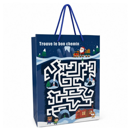 PRECOMMANDE Sachet Traineau 26 confiseries + sac cadeau