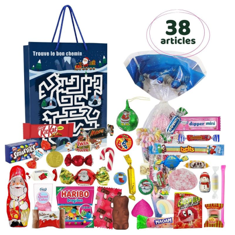 PRECOMMANDE Sachet Yéti 38 confiseries + sac cadeau