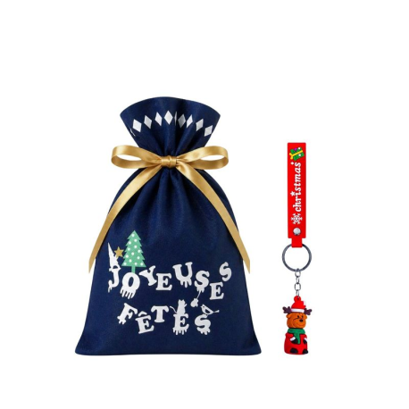 PRECOMMANDE Sachet pochon + Porte-clés 12 confiseries