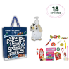 PRECOMMANDE Sac cadeau + Distributeur à savon décor Chien 18 confiseries