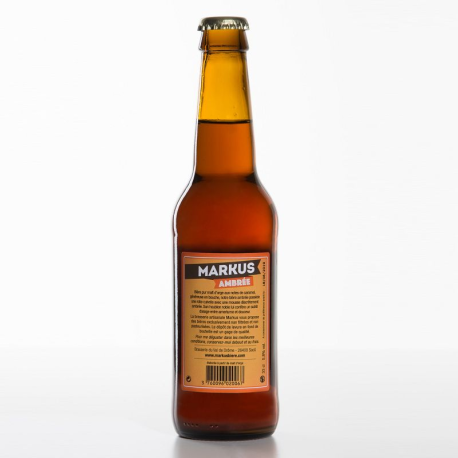 Markus ambrée vp 33cl - 5°8 alcool