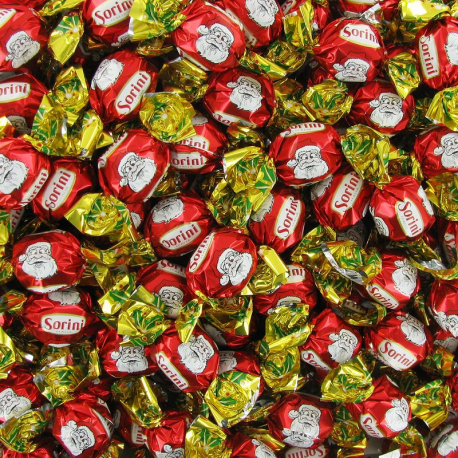 Papillotes fourrées Pâte à tartiner Christmas Rouge 1kg