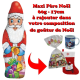 Père Noël s/alu 60g à rajouter à la compo de votre goûter de Noël