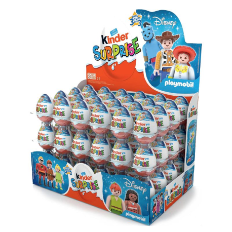 Kinder 72 oeufs surprise Playmobil 16€ remboursés