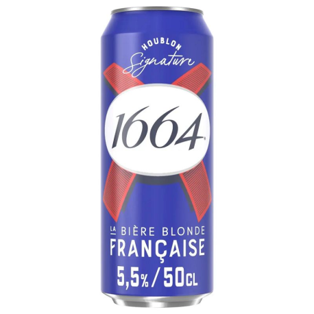 1664 blonde boîte 50cl (6 packs de 4)