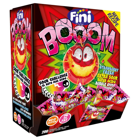Booom Fraise - boîte de 200
