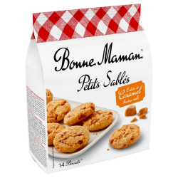 Petits Sablés éclats de caramel sachets 150g Bonne Maman