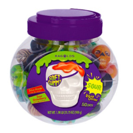 Crâne liquide tubo de 50 (JUICY GUMMY)
