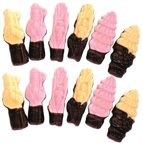 Colis Noël 4 boîtes guimauves mi-choc assorties Stel'choc