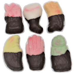PRECOMMANDE Fondants St Nicolas chocolat boîte vrac kg (+-72 pièces)