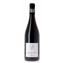 Merlot Rouge sélection cépages 2024 Vin de France 75cl