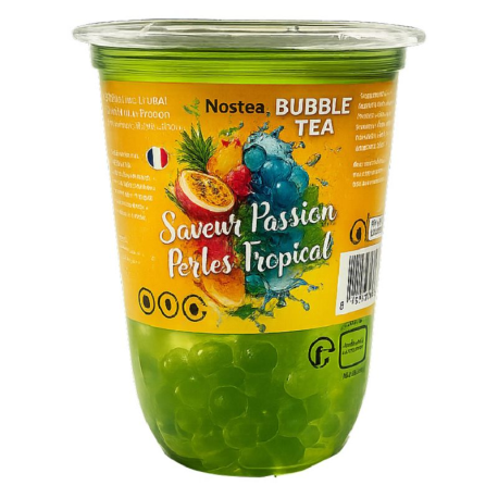 Bubble Tea Passion perles Tropical 400ml Nostea