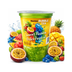Bubble Tea Passion perles Tropical 400ml Nostea