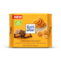 Ritter Sport lait Creamy Peanut 100g
