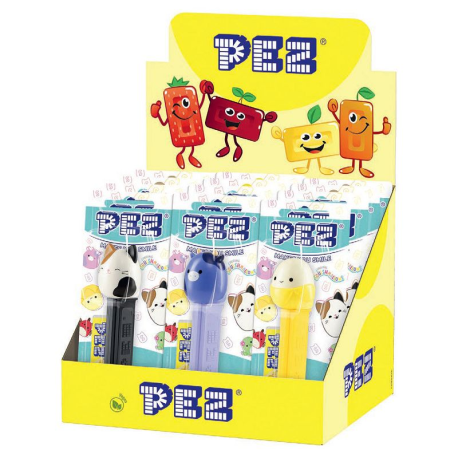 Pez figurine Squishmallows + recharge