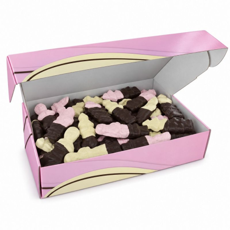 Guimauves mi-chocolatées noir 1kg
