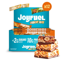 Joyfuel Crunchy Nuts cacahuètes & caramel salé Protéines 47g