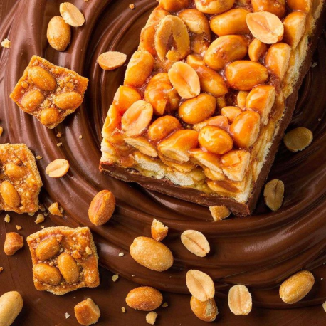 Joyfuel Crunchy Nuts cacahuètes & caramel salé Protéines 47g