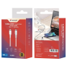Cable USB-C to Lightning en nylon blanc 1m Premium TOOOP