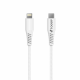 Cable USB-C to Lightning en nylon blanc 1m Premium TOOOP
