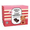 Ballotin coeurs guimauve noir fourrés framboise 200g