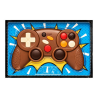 Manette de jeu en chocolat au lait décoré - coffret de 70g