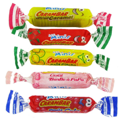 Carambar mini mix assortis Kg (environ 277 pièces)