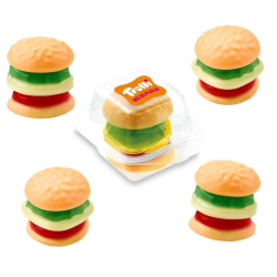 Mini Burger gélifiés Trolli - boîte de 80