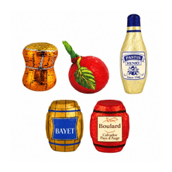 Boîte Alcools de nos régions chocolats liqueurs 250g Abtey