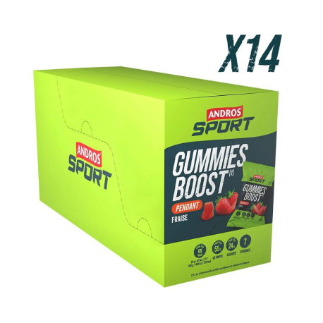 Gummies Boost Fraise 30g Andros sport