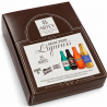 Bouteilles sénior chocolat noir fourré Liqueurs assorties