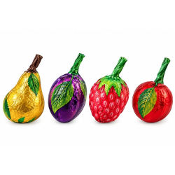 Fruits liqueurs assortis 10g - boîte de 72