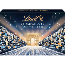 Lindt boîte champs Elysées Edition enneigée 161g